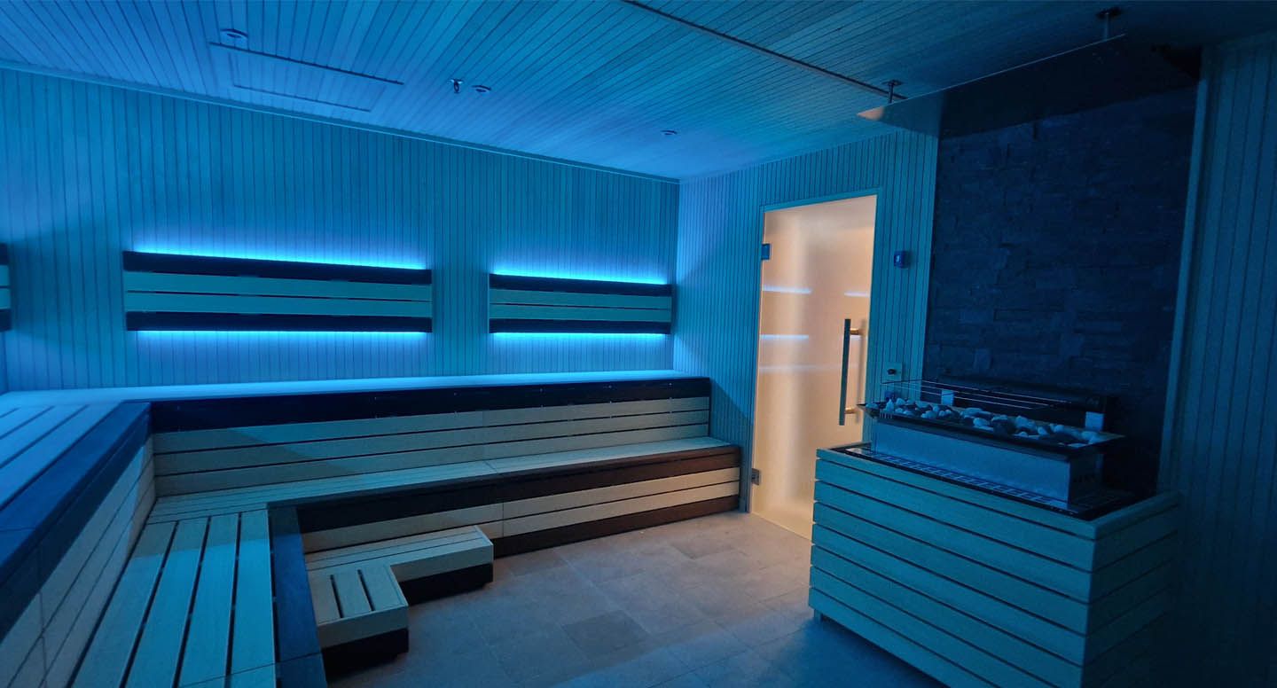 sauna in classe per yacht